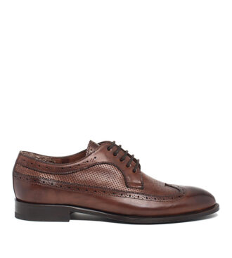 perforated derby brogues