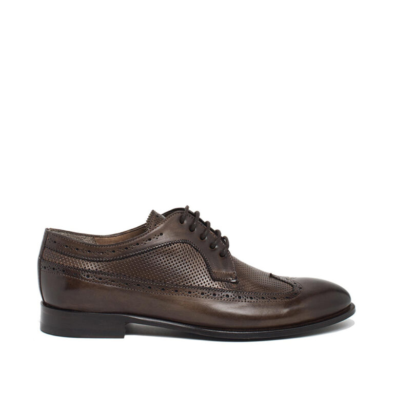 perforated derby brogues