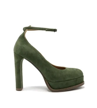 suede platform pumps