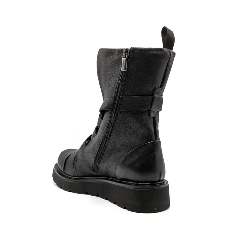 sheepskin combat boots