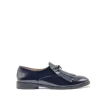 patent calfskin loafers