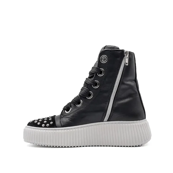 high-top sneakers
