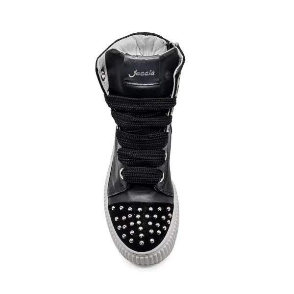 high-top sneakers