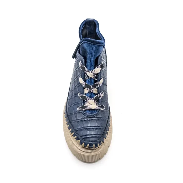 handmade mid-top sneakers