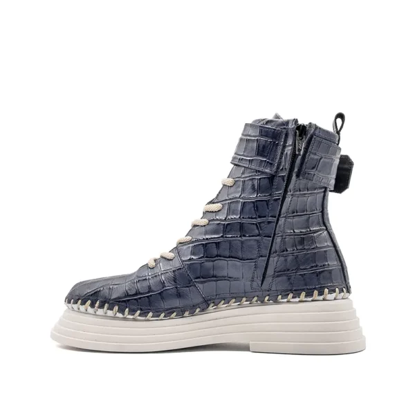 handmade high-top sneakers