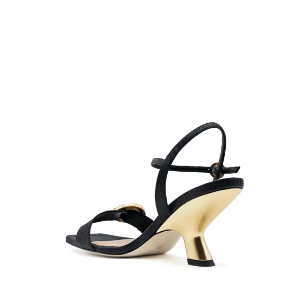heeled sandals
