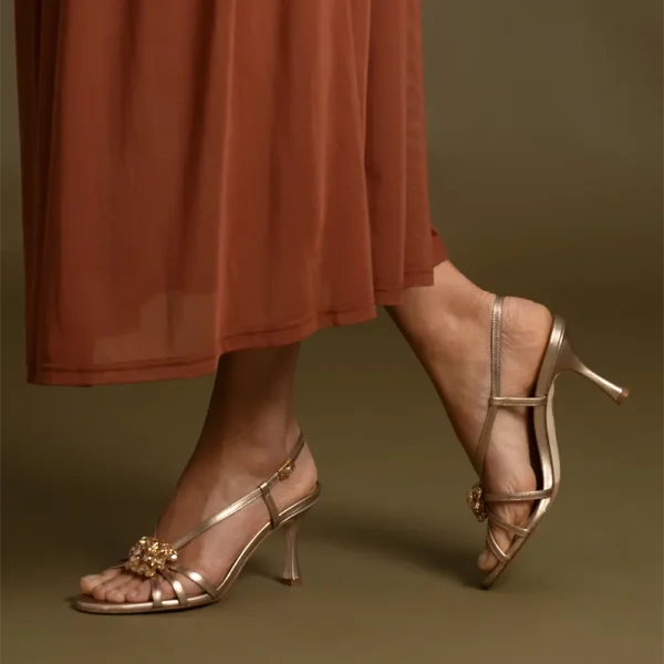 heeled sandals