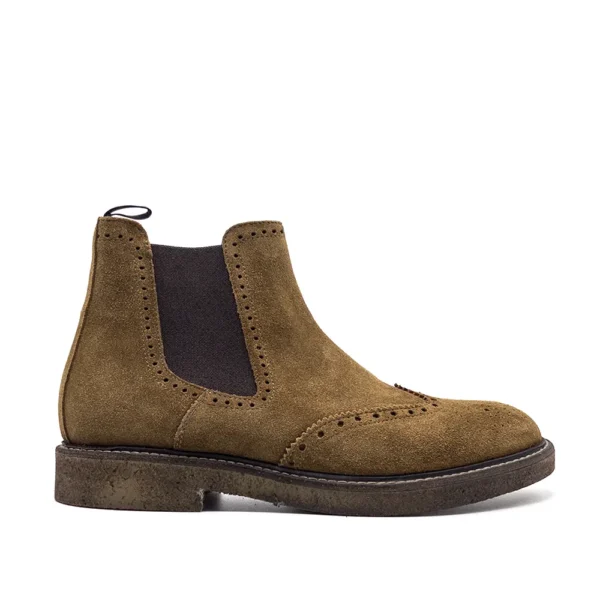 brogue chelsea boots