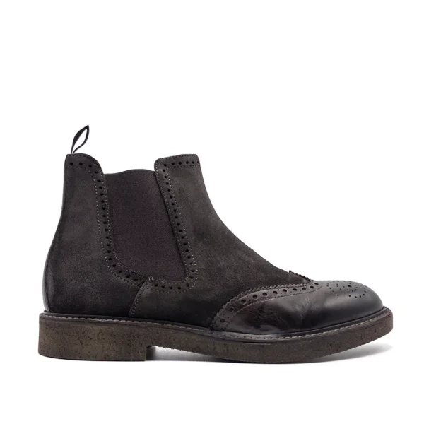 brogue chelsea boots