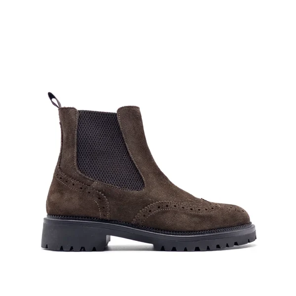 brogue chelsea boots