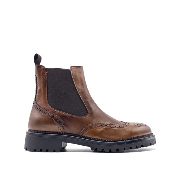 brogue chelsea boots