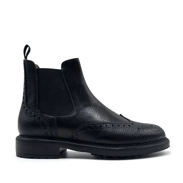 brogue chelsea boots